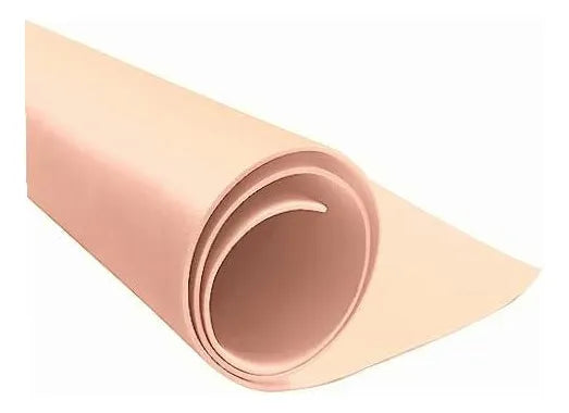 Foamy tamaño pliego (27 1/2 x 37 1/2) color carne  pk/10pz.,ct/5pk