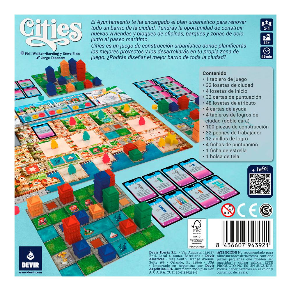 Juego Cities-Spanish