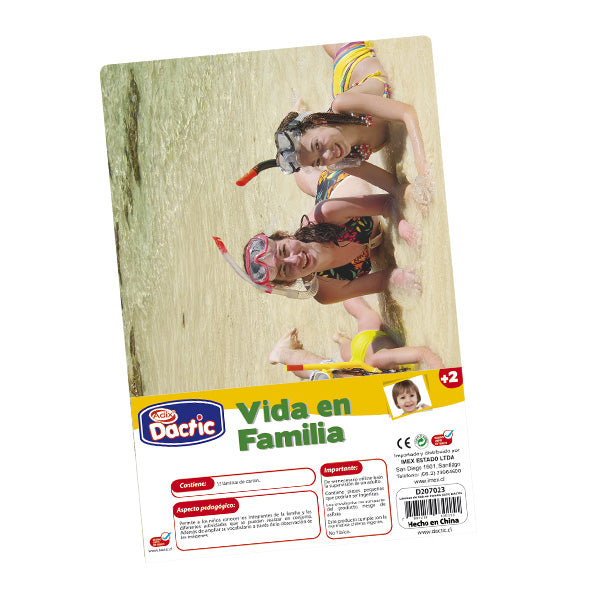 Laminas de VIda en Familia pk/15pz, DACTIC (9'x12')