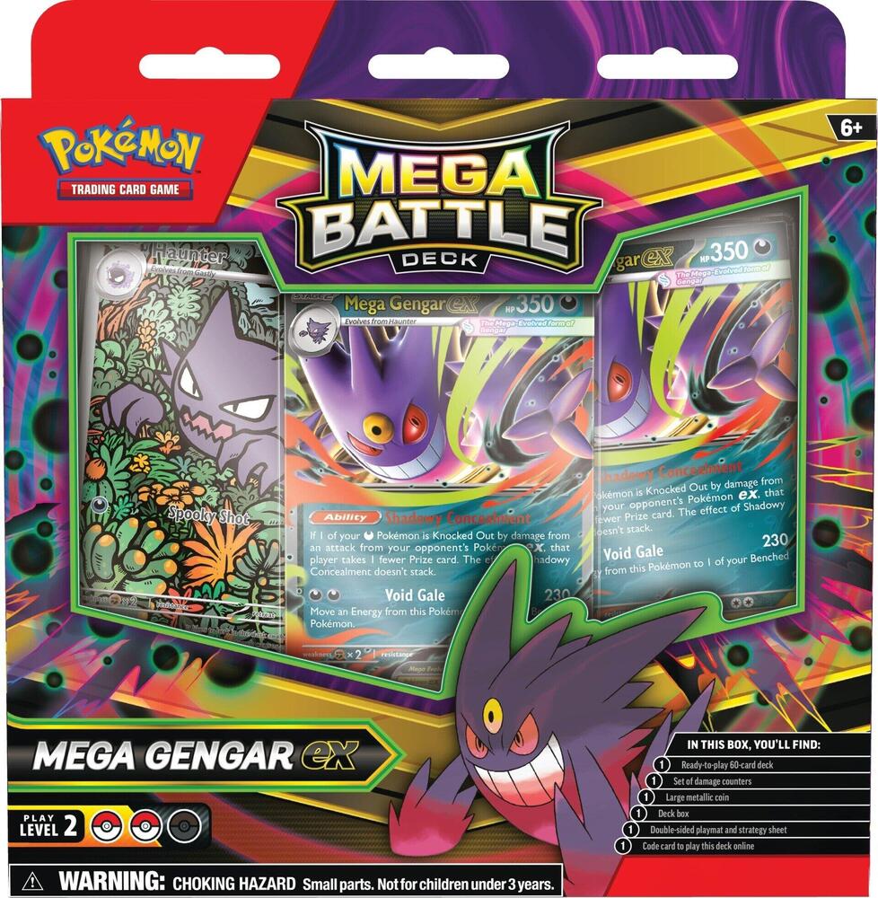 Pokemon Mega Battle Deck Mega Gengar ex/ Mega Diancie