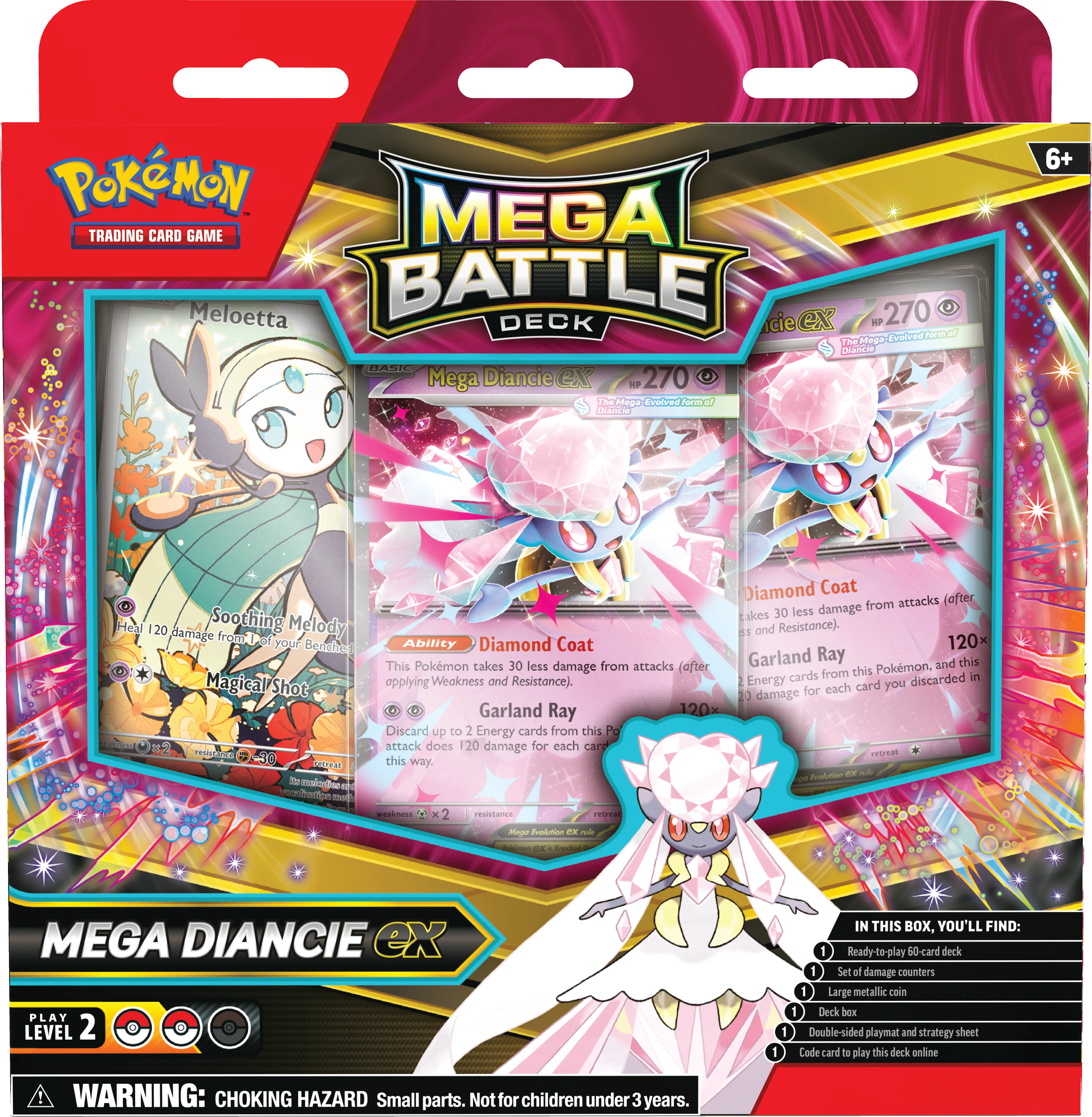 Pokemon Mega Battle Deck Mega Gengar ex/ Mega Diancie
