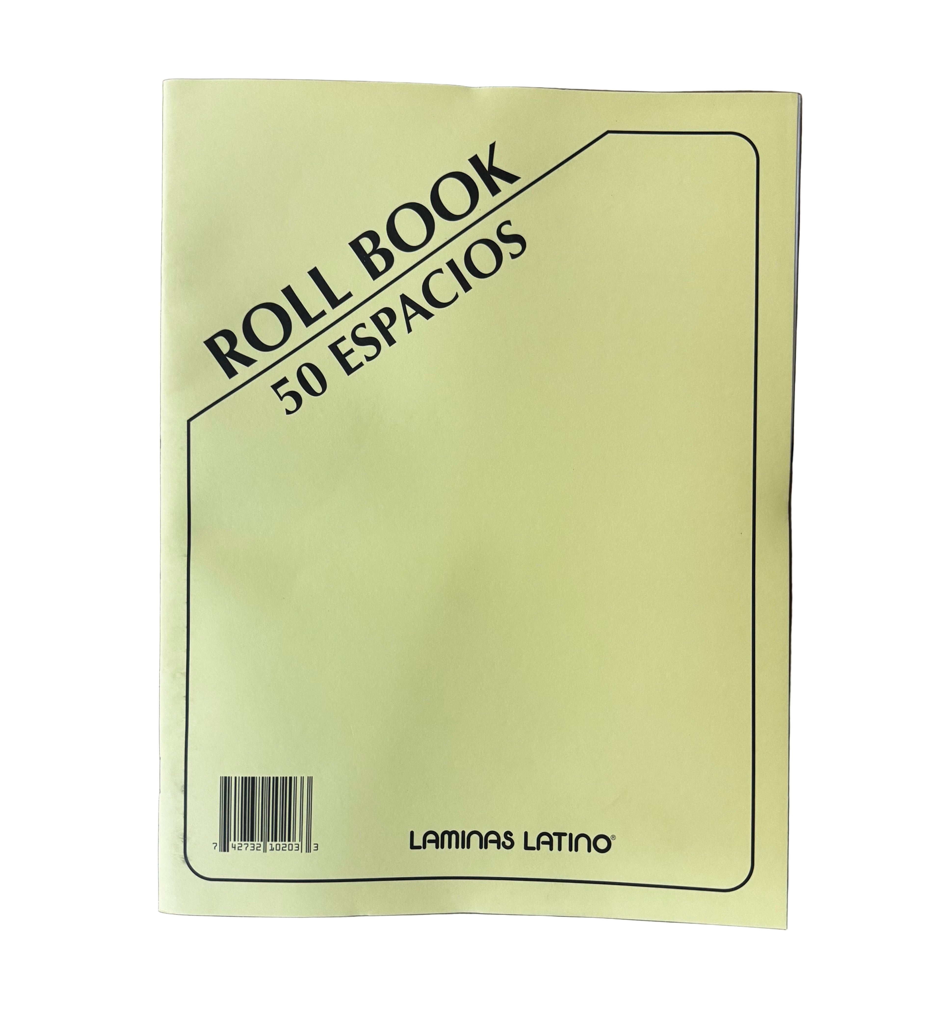 "Laminas Latino:LLR-41 Roll Book 50 Espacios"