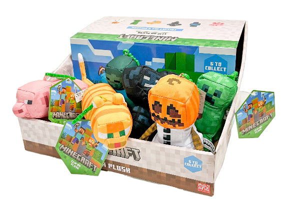 Minecraft Clip on Push 18pz. Display Precio por Display