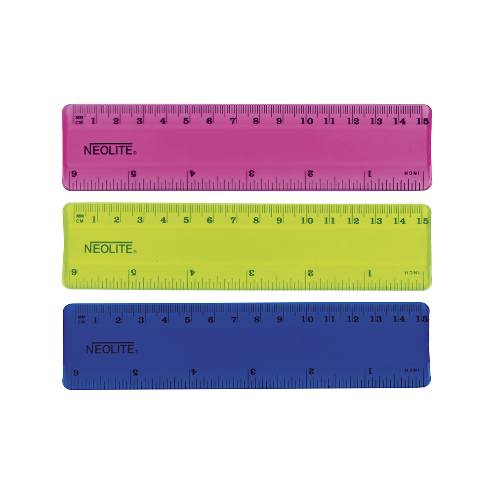 Regla Ultraflex Linea Kids 15cm (6")  NEOLITE