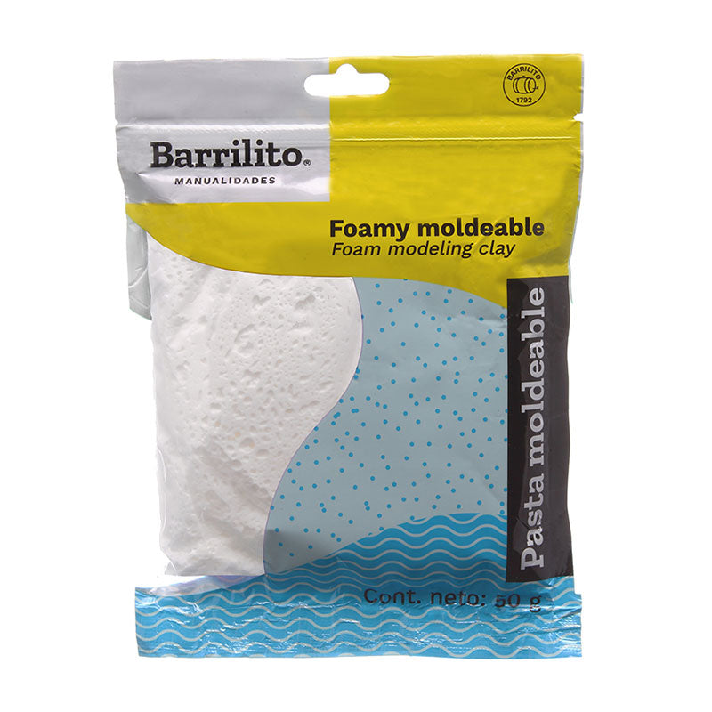 Foamy granulado blanco