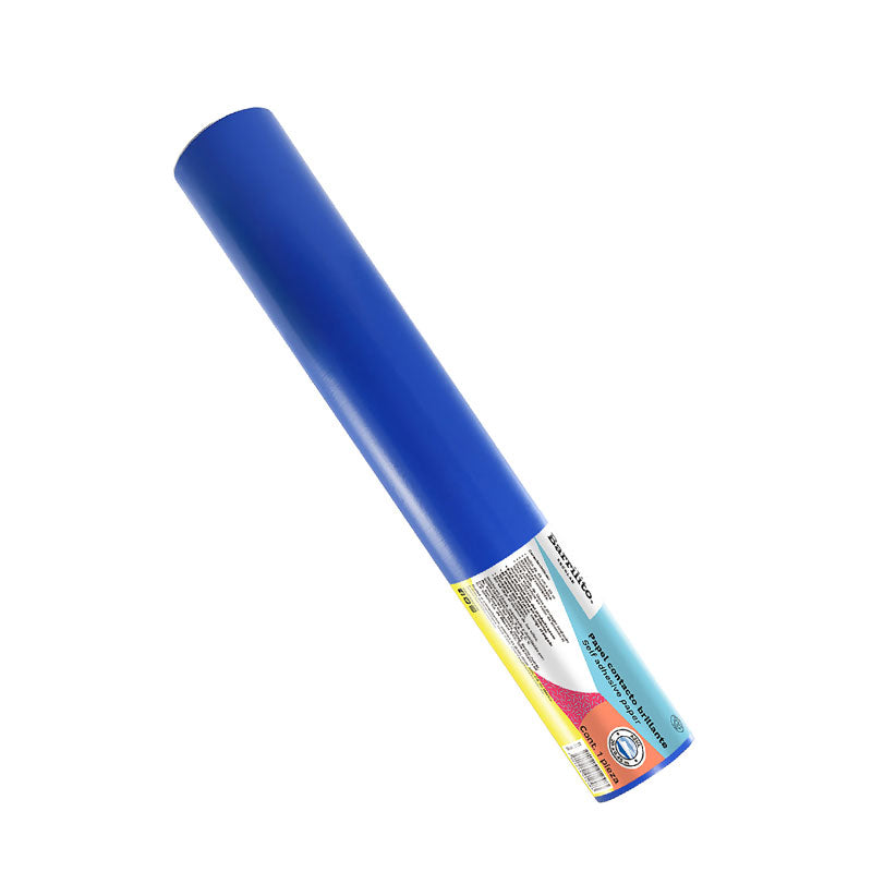 Contact Paper 0.45x20m.,color Azul,ctn/12rollos