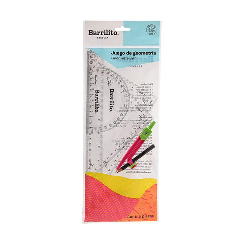 Juego de Geometria 5pz.