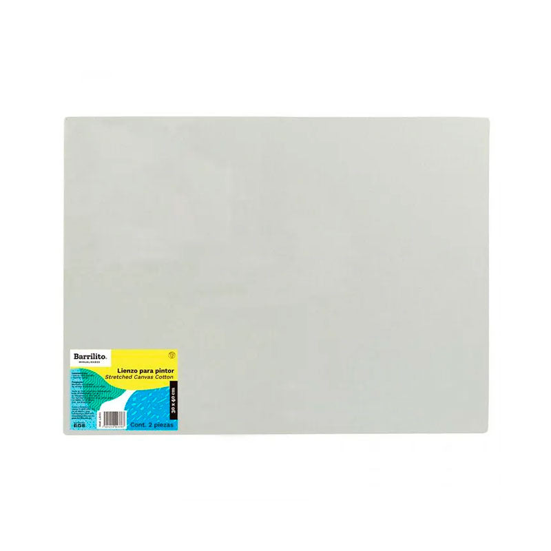Lienzo para pintar 8x10 pk/4pz