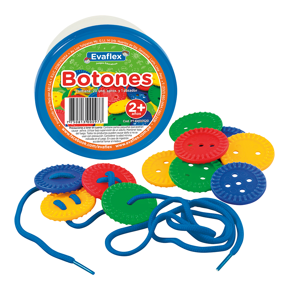 Botones Logicos Pote/20u. DACTIC