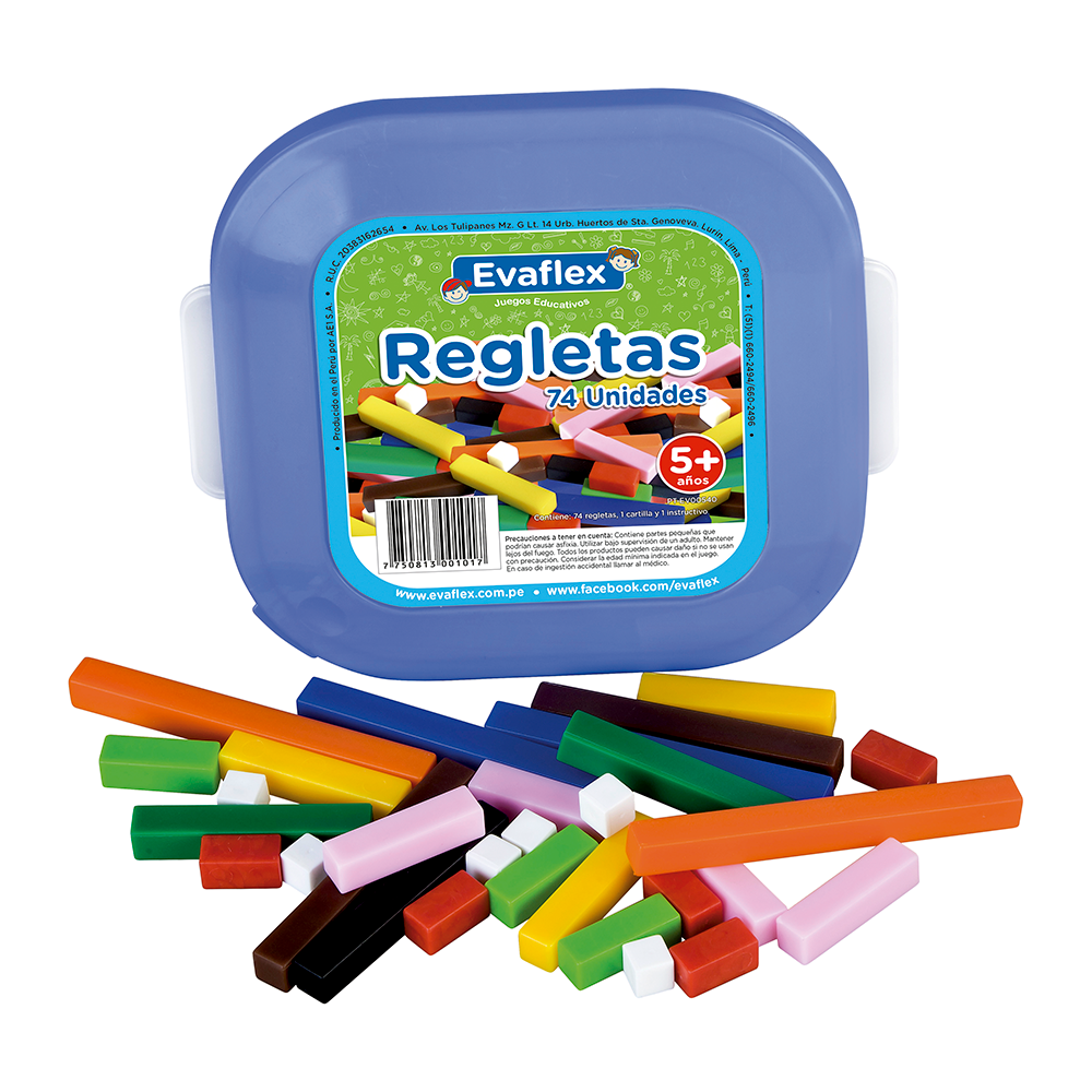 Regletas 74pzs. EVAFLEX