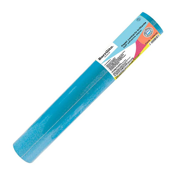Contac Paper Azul de 0.45x1.5m,caja/15rollos