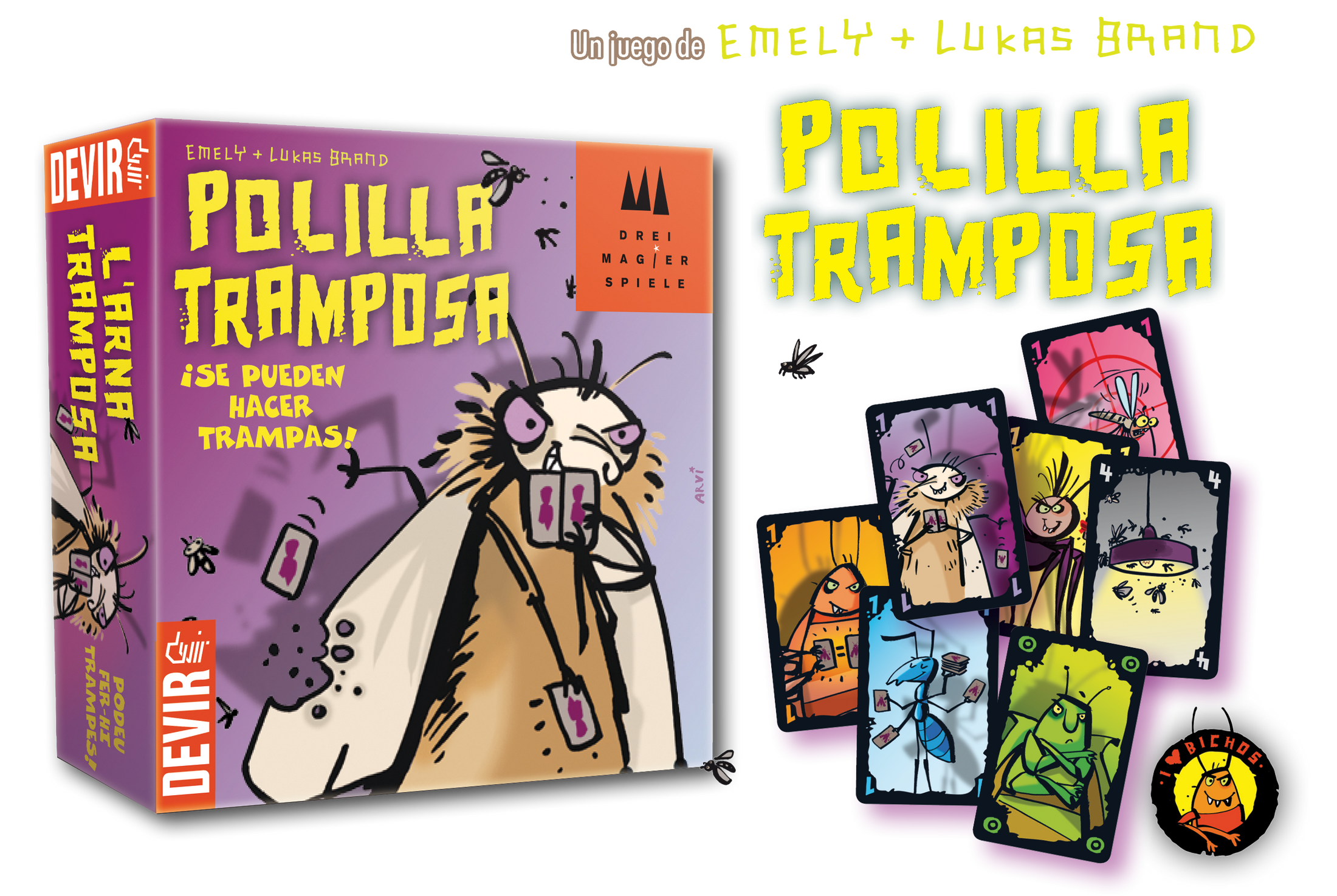 Juego Bichos:Polilla Tramposa-Spanish