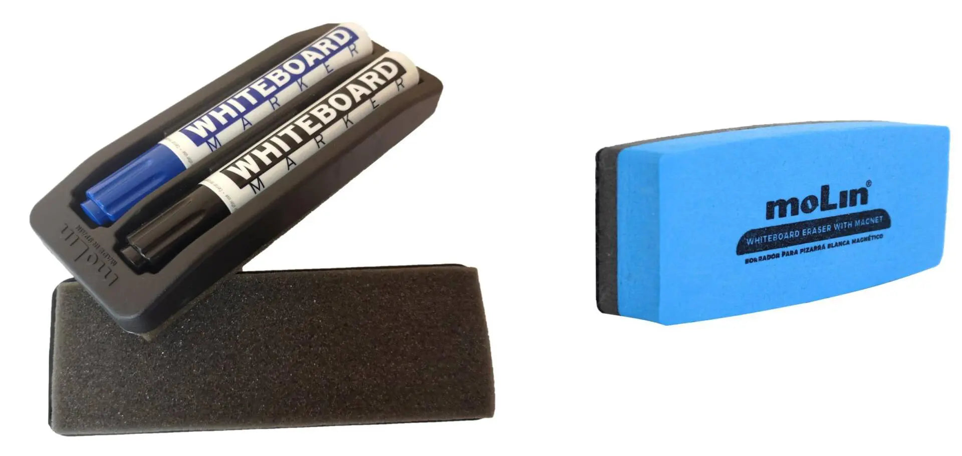Borrador magnético para pizarra blanca