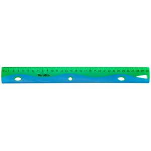 Regla plastica flexible b/p