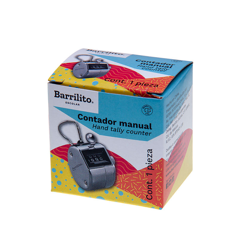 Contador manual metalico