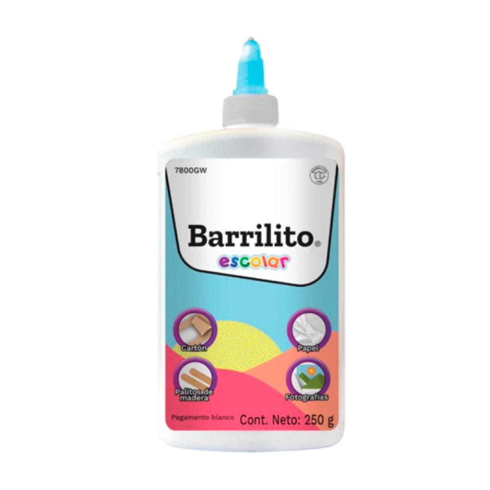 Pegamento blanco escolar 250gr. (8.82oz.)