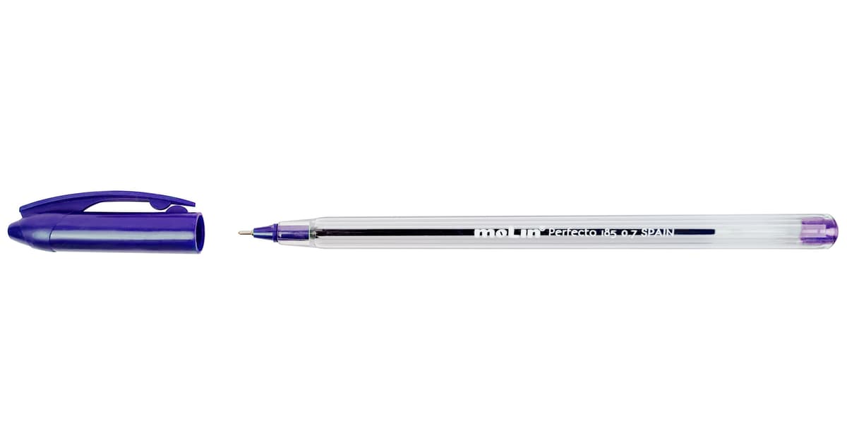 Boligrafo Punta Aguja azul, caja 12. Ctn/120
