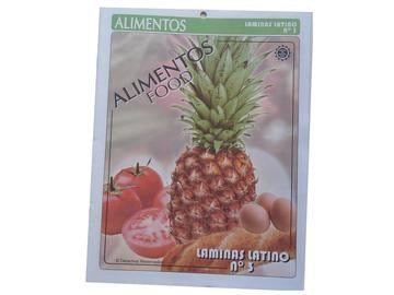 "Laminas Latino:LL-3 ALIMENTOS"