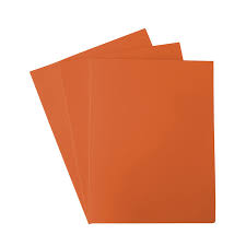 Foamy Carta con Diamantina Iridiscente Naranja,pk/10hojas/ctn/12pk.