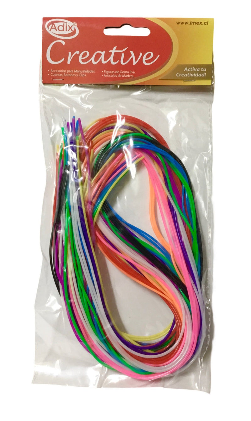 Cordeles d Plastico pk/30unidades 80x0.2cm (32 x  0.079")
