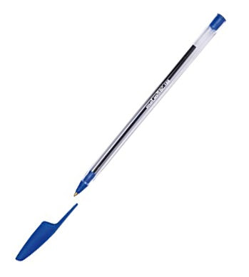 Boligrafo  cristal azul, caja de 50. Ctn/20