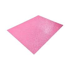 Foamy Carta con Diamantina Iridiscente Rosa Pastel,pk/10hojas/ctn/12pk.