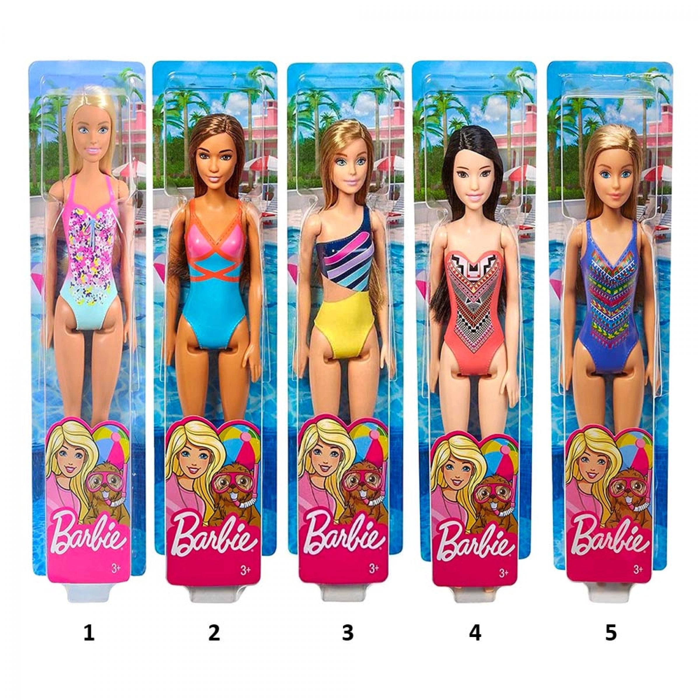 Barbie Beach Dolls Assortment