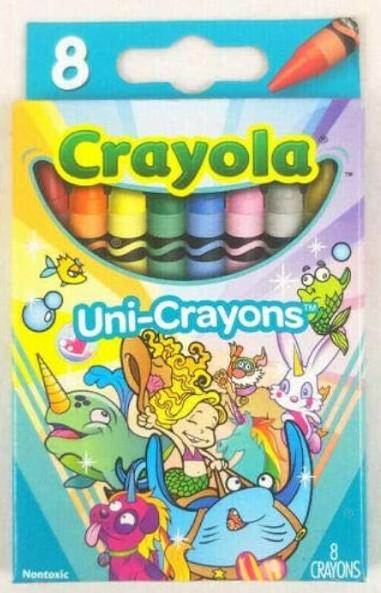 CRAYOLA UNICREATURES 8 CT CRAYON 523461A000