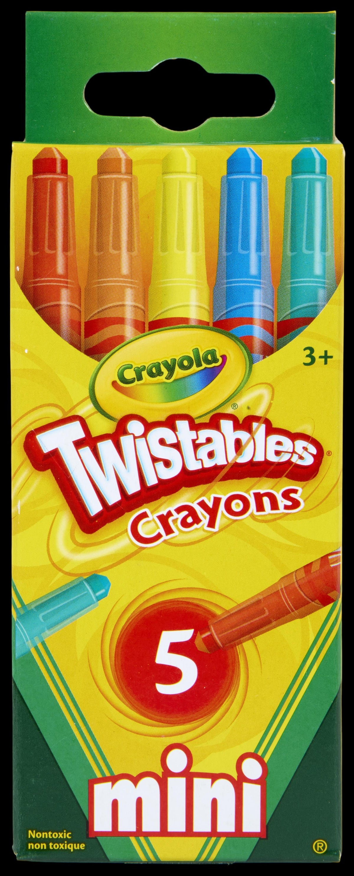 CRAYOLA 5 CT MINI TWIST CRAYONS 52-3978