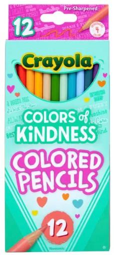 CRAYOLA COLORED PENCIL COLORS OF KINDNESS 68-2114