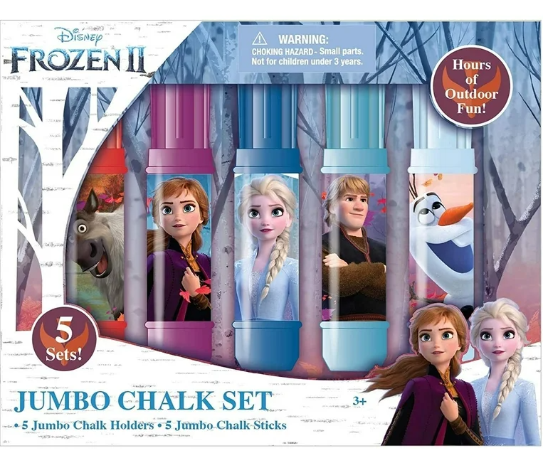 FROZEN II 5PC CHALK & HOLDER SET 705949FZ2