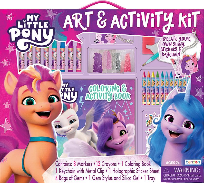 BENDON MY LITTLE PONY ART AND ACTIVITY SET CS078