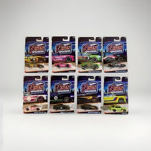PN Hot Wheels Auto Neon Speeders Surprise set de 10 precio por unidad