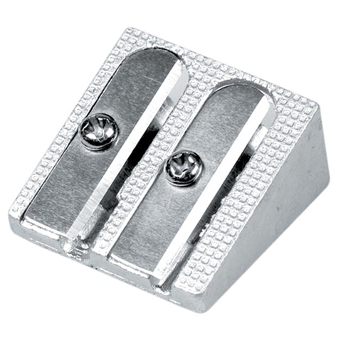 Sacapuntas Metalico Diagonal 2 medidas b/12pz., ctn/20box